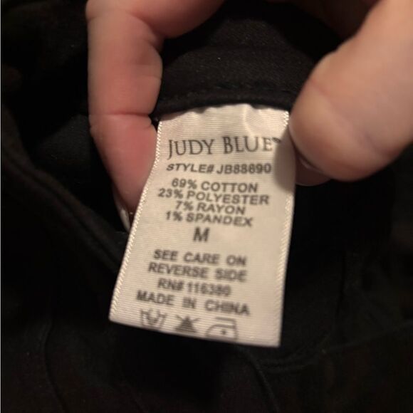 Judy Blue Black Button-Up Overalls - Picture 4 of 5